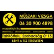 Műszaki Vizsga Tahitótfalu Műszaki Vizsga Tahitótfalu