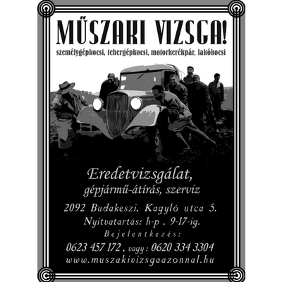 Jármű átírás Budakeszi - Ural Motor Bp.